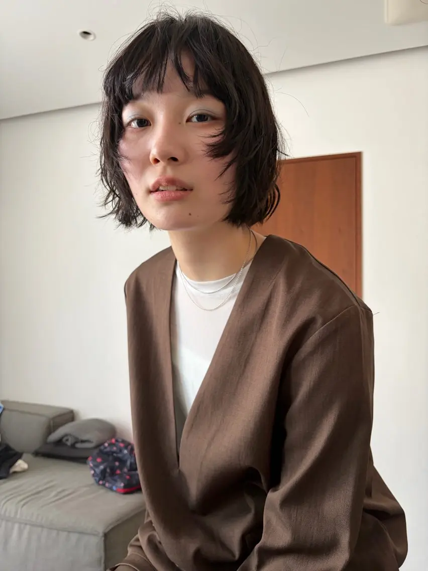 ショート カラー 松永 美春のヘアスタイル