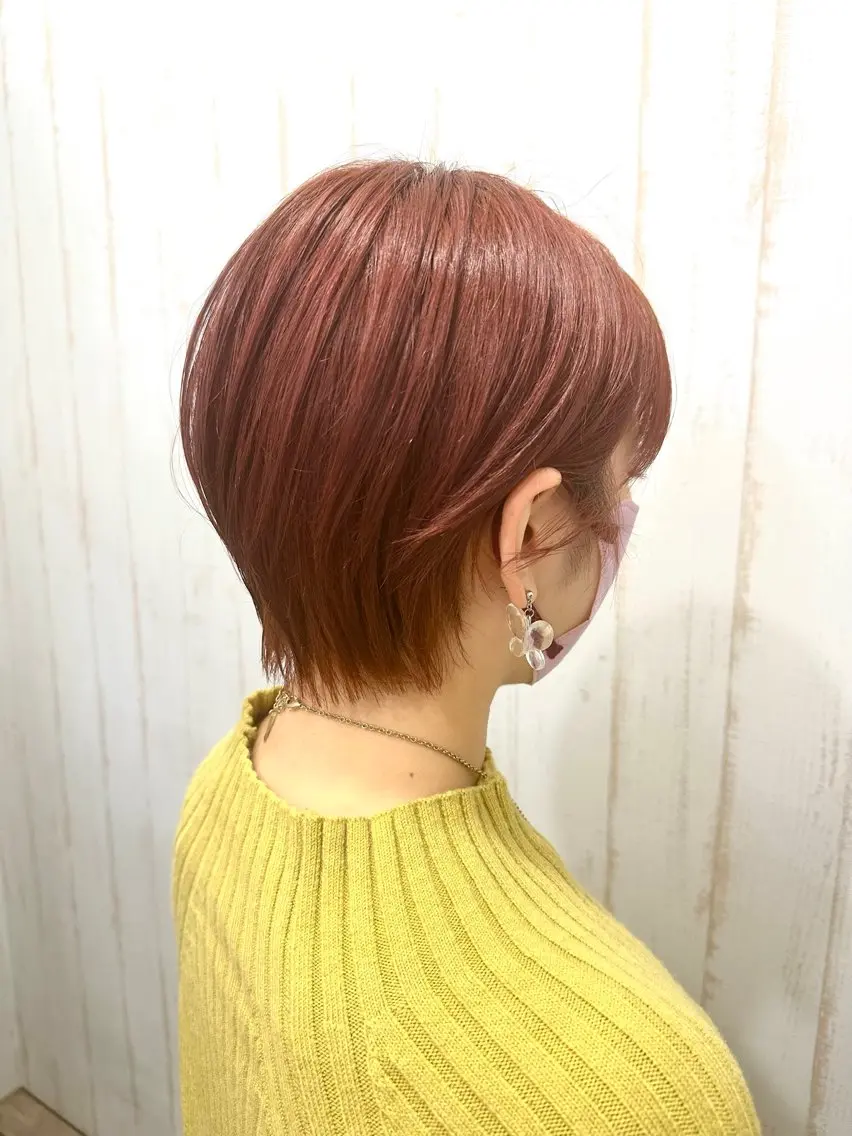 ブリーチなしWカラー◎+バイカルテTRの写真
