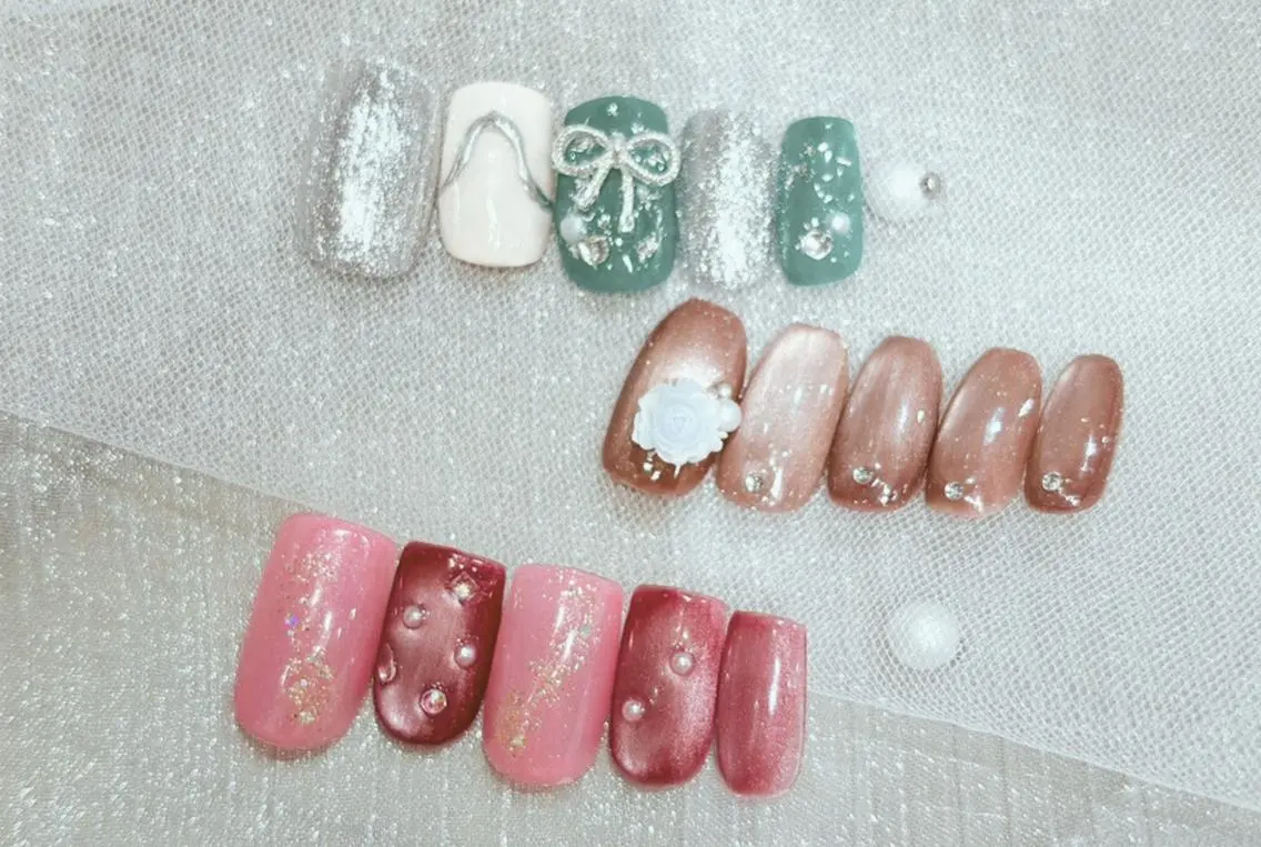 ネイル 春ネイル ハンドネイル ハンドケア SalonLinda Kozueのネイルデザイン