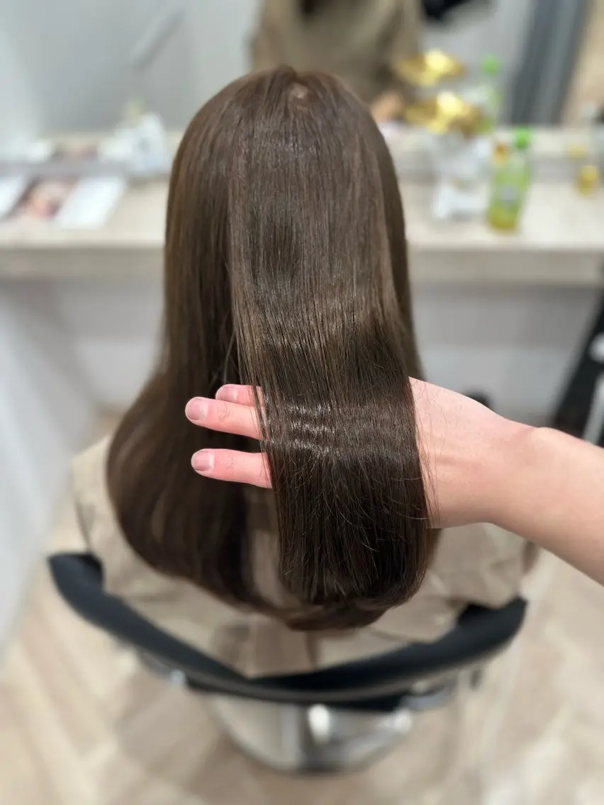 セミロング カット ヘアカラー トリートメント 💠悩み解決美容師 💠シュンヤのヘアスタイル