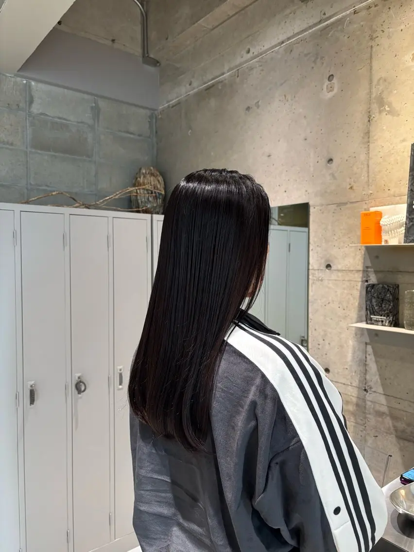 ロング ヘアカラー トリートメント 艶髪🫧 Suzunaのヘアスタイル