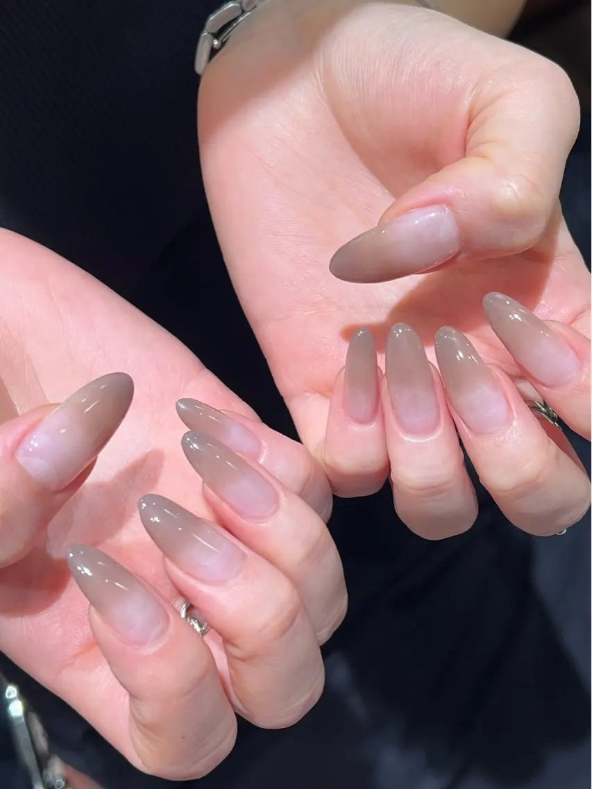 ロング ハンドネイル Elbio白河店 aikaのネイルデザイン