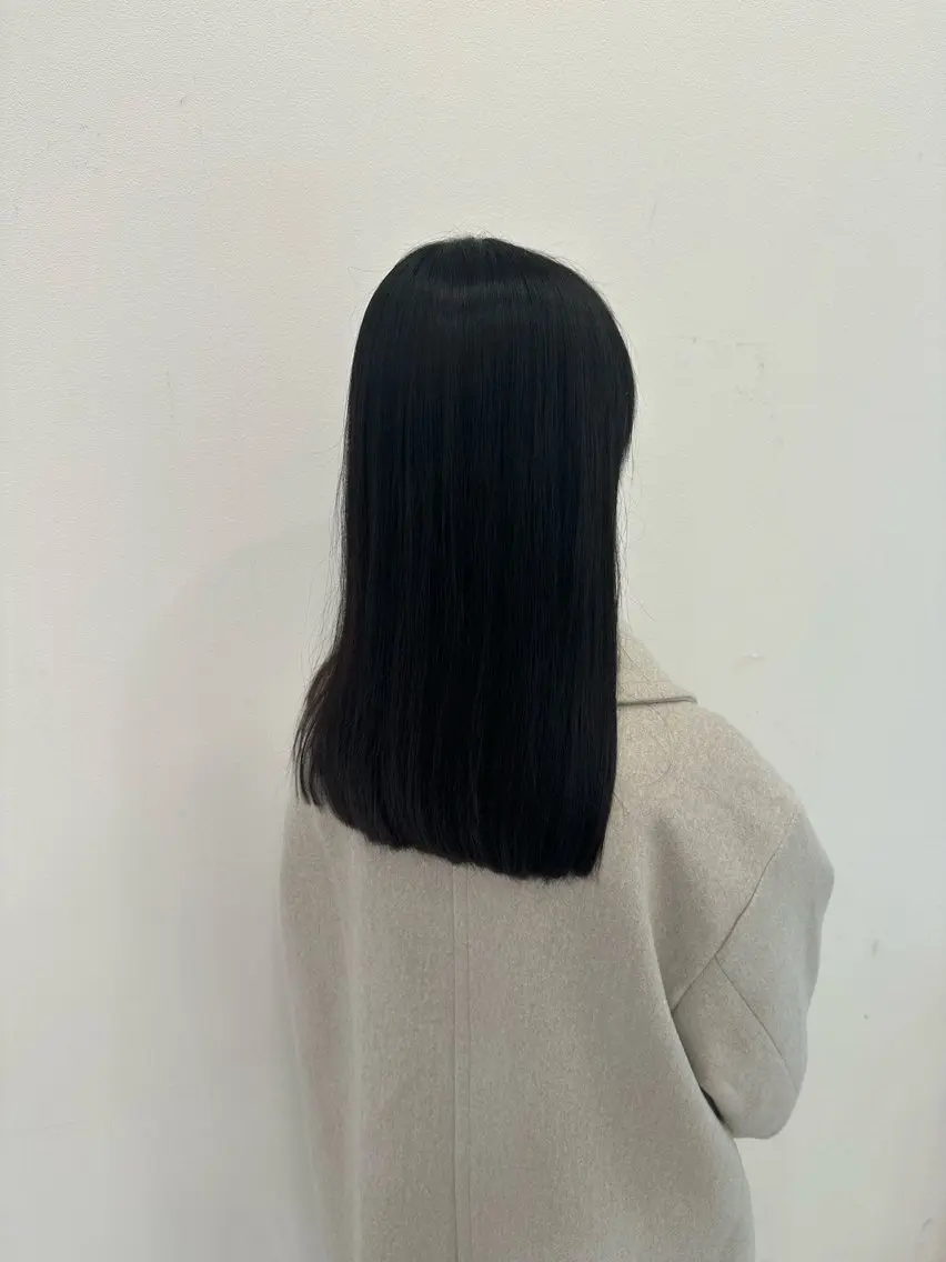 ロング ヘアカラー 中村 日向大のヘアスタイル