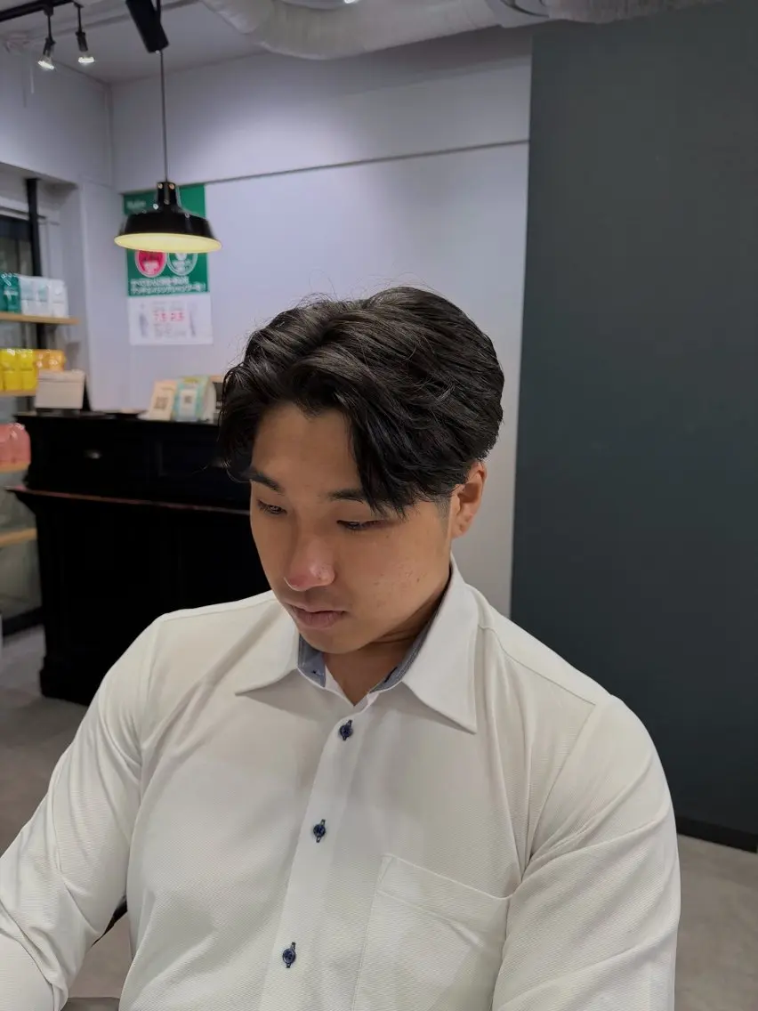 メンズ Chlan岡本 フウトのヘアスタイル