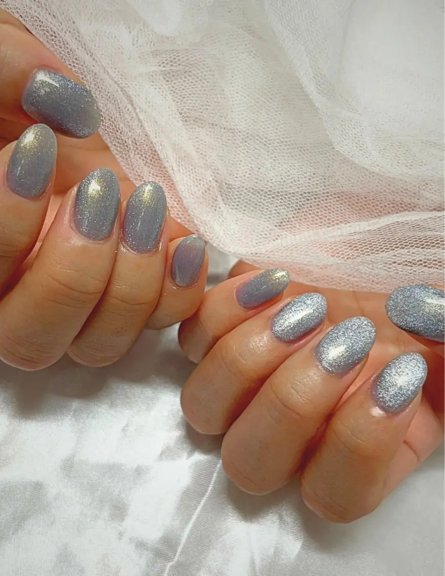 ネイル マグネットネイル マグネットワンカラー ワンカラーネイル Nail salon Loaのネイルデザイン