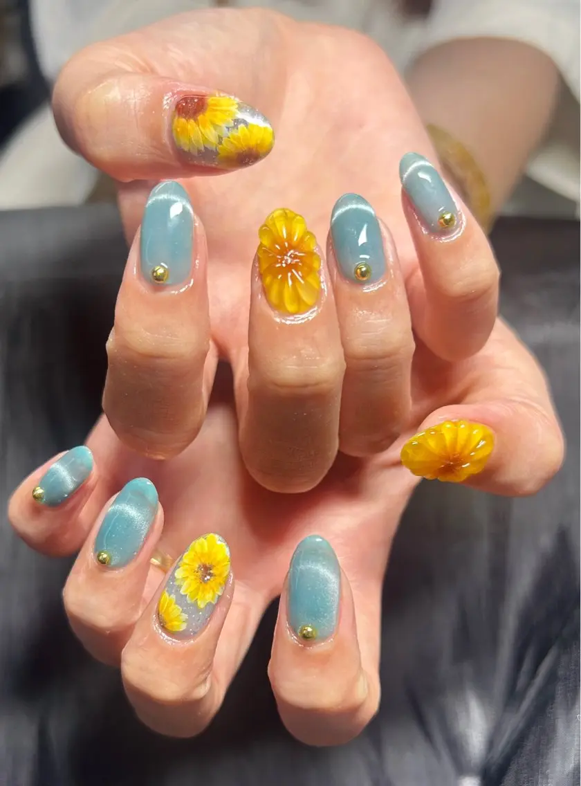 ネイル Horie 雪のネイルデザイン