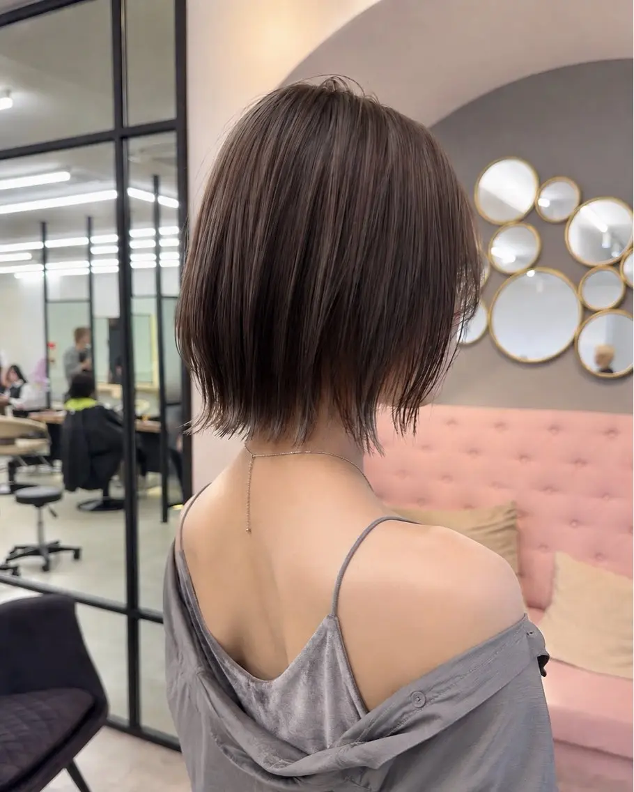 ショート レイヤー似合わせ カット/山下凌生のヘアスタイル