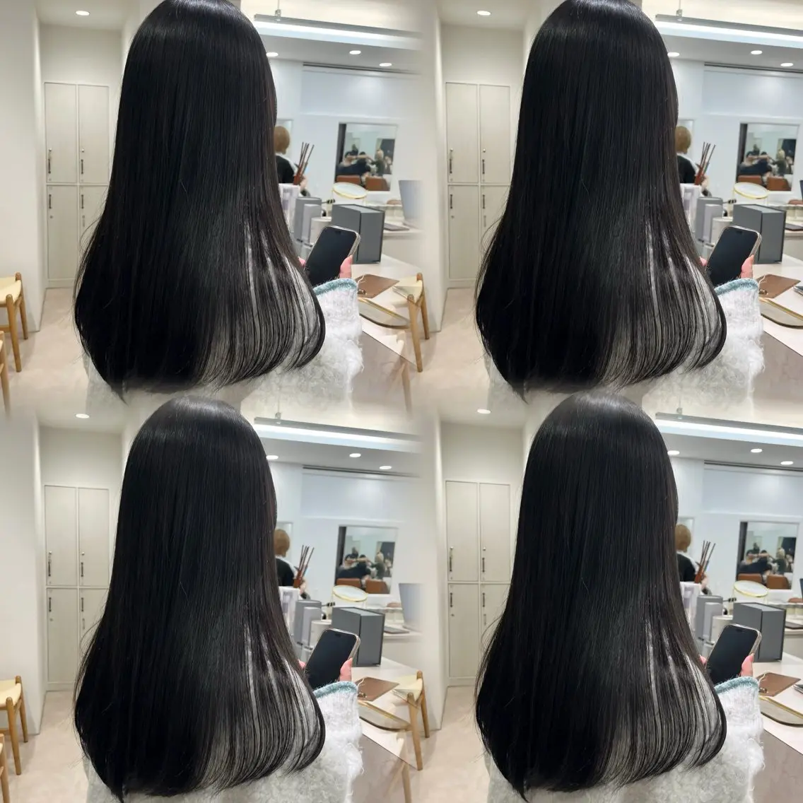 カラー ヘアカラー トリートメント ひなこ♡縮毛矯正/ 艶カラー🤍透明感のヘアスタイル
