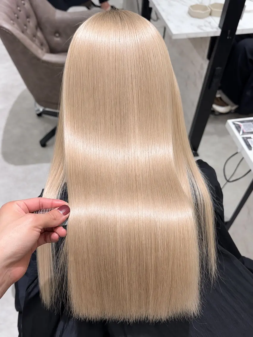 ロング カラー 🌙町田ブリーチ特化 🌙れいのヘアスタイル