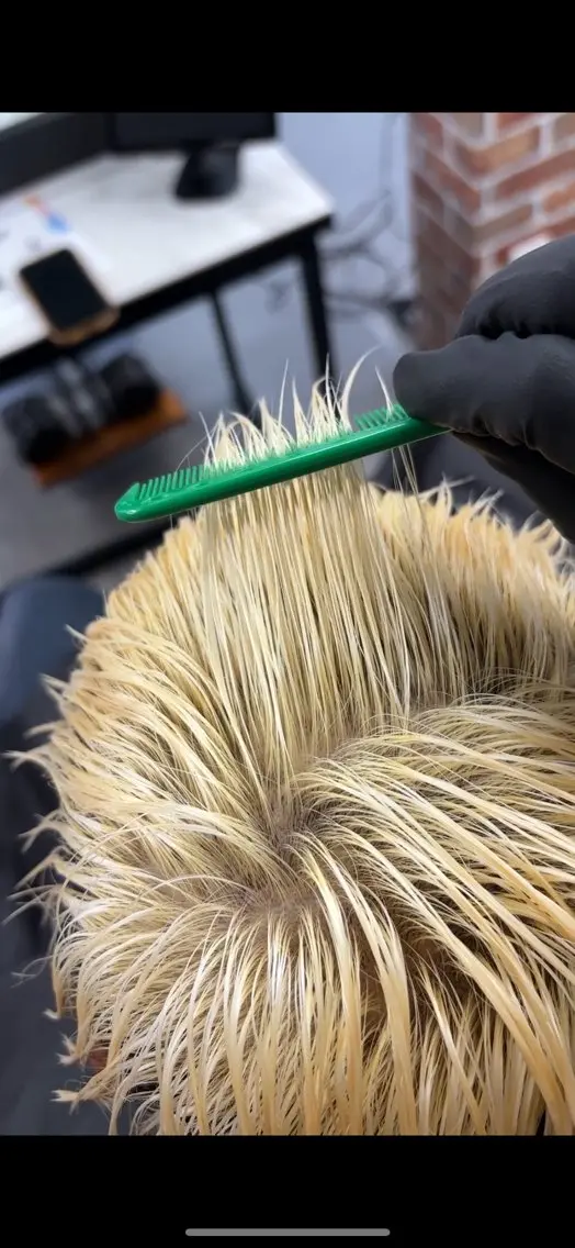 カラー メンズ メンズブリーチ メンズハイトーン ブリーチ ハイトーンカラー シルバー カット ヘアカラー ギャルの革命児 秀斗のヘアスタイル