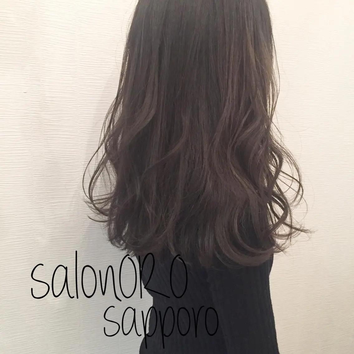 ロング カラー グラデーションカラー グレージュ ハイライトカラー ハイライト 似合わせカット カット ヘアカラー トリートメント 池田 真由美のヘアスタイル