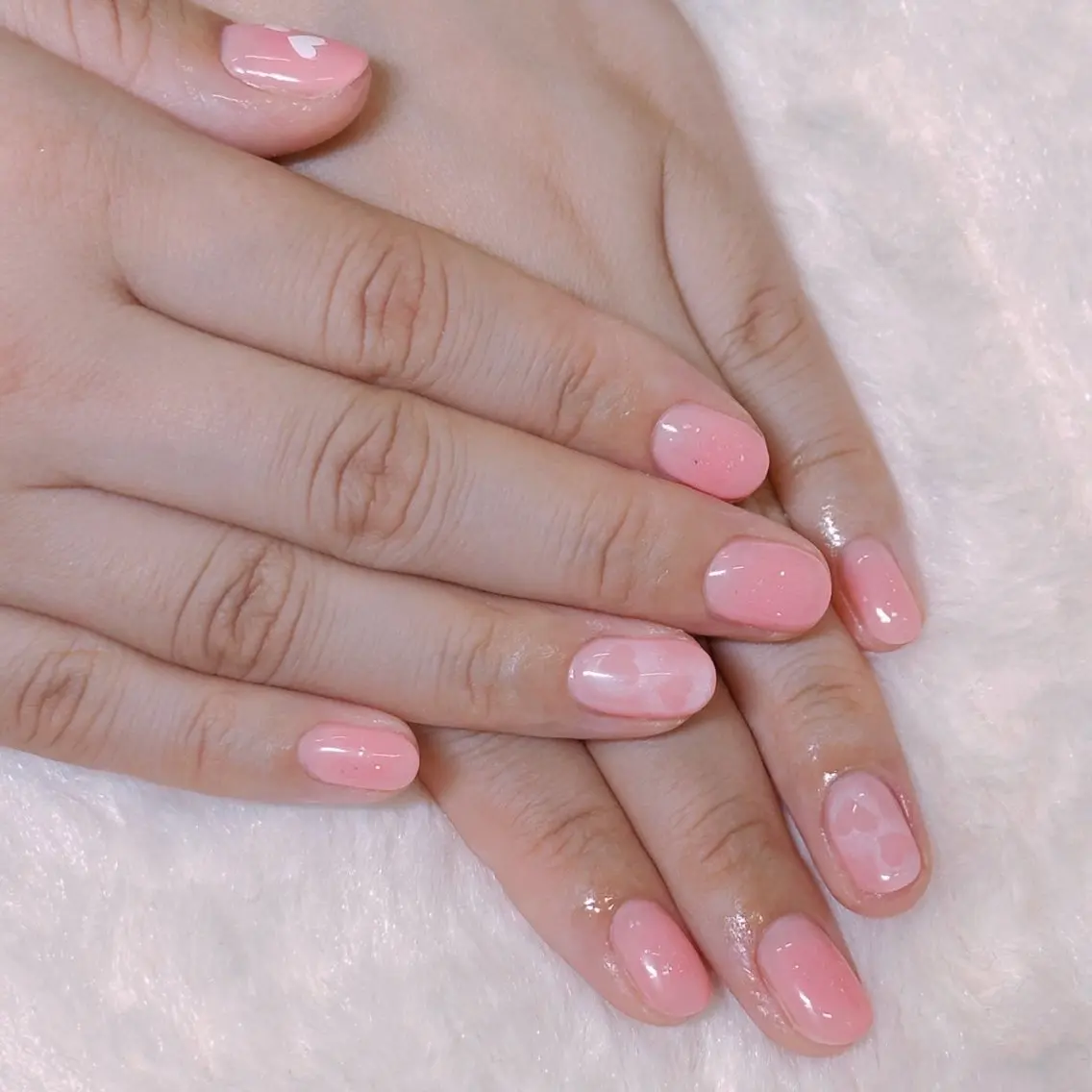 ネイル ハンドネイル I_p4ce 🍊あい🍊のネイルデザイン