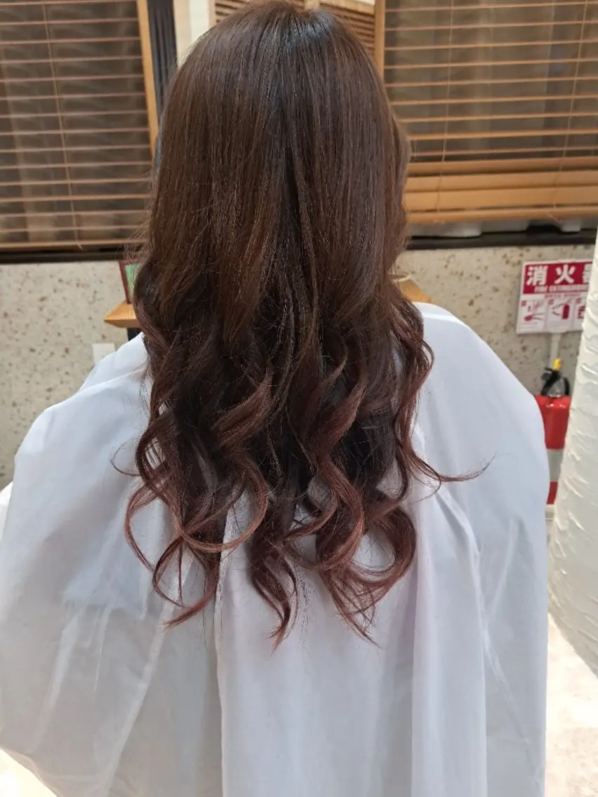 ヘアアレンジ ロング ハイライト カットモデル募集❣️ 池袋💇Annaのヘアスタイル