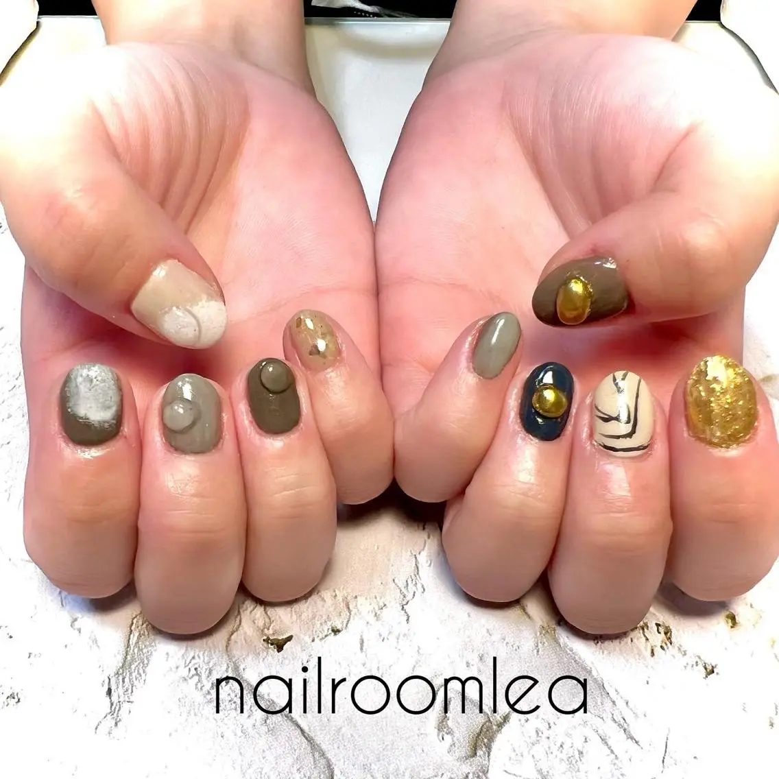 ネイル ハンドネイル ハンドケア nailroom leaのネイルデザイン