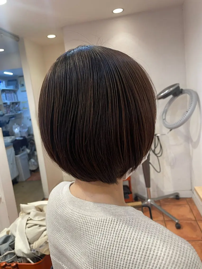 ショート 坂元 心愛のヘアスタイル