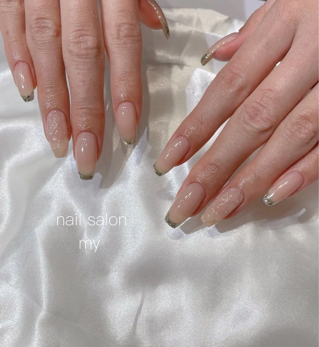 ネイル ジェルネイル 韓国ネイル マグネットネイル ニュアンスネイル パラジェル ハンドネイル NailSalon MYのネイルデザイン