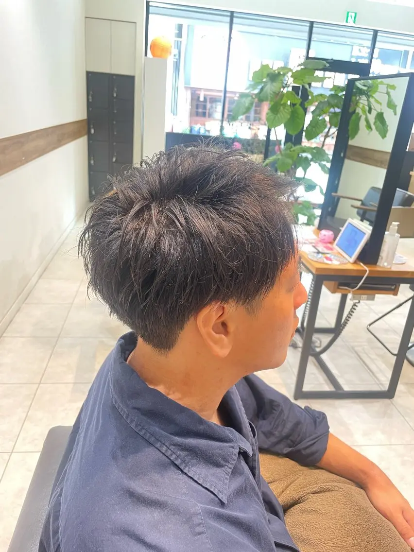 ショート メンズ得意✂︎ 磯野歩夢のヘアスタイル
