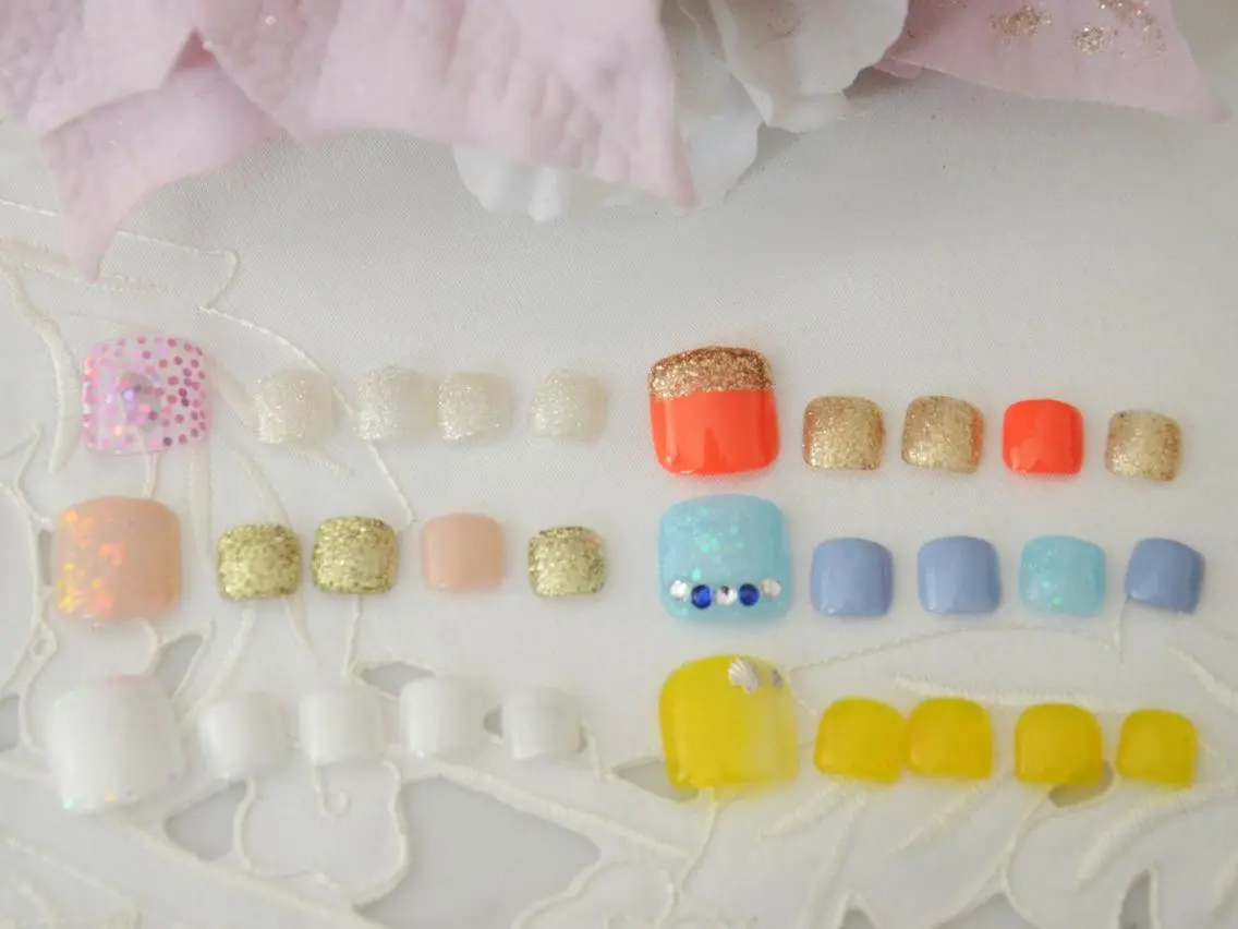 ネイル フットネイル 春ネイル SalonLinda Marikoのネイルデザイン