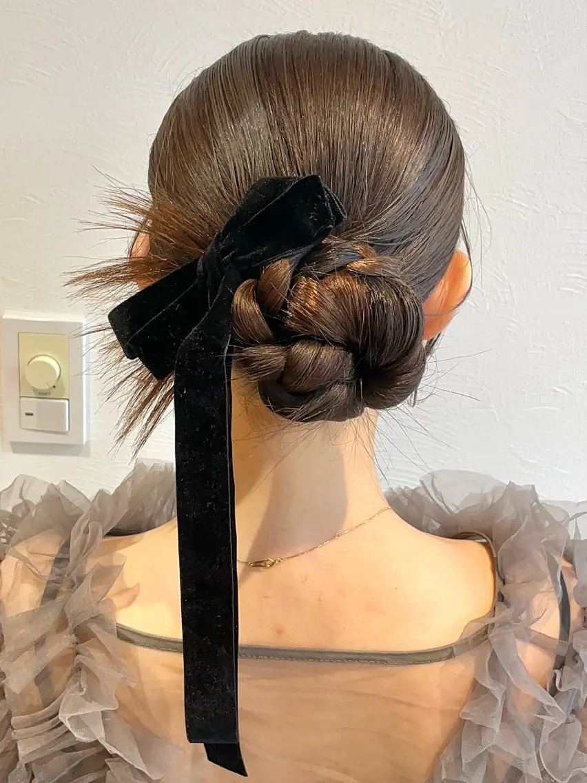 ロング ヘアアレンジ ヘアセット 札幌 ヘアアレンジ 🍎 タナカセリナのヘアスタイル