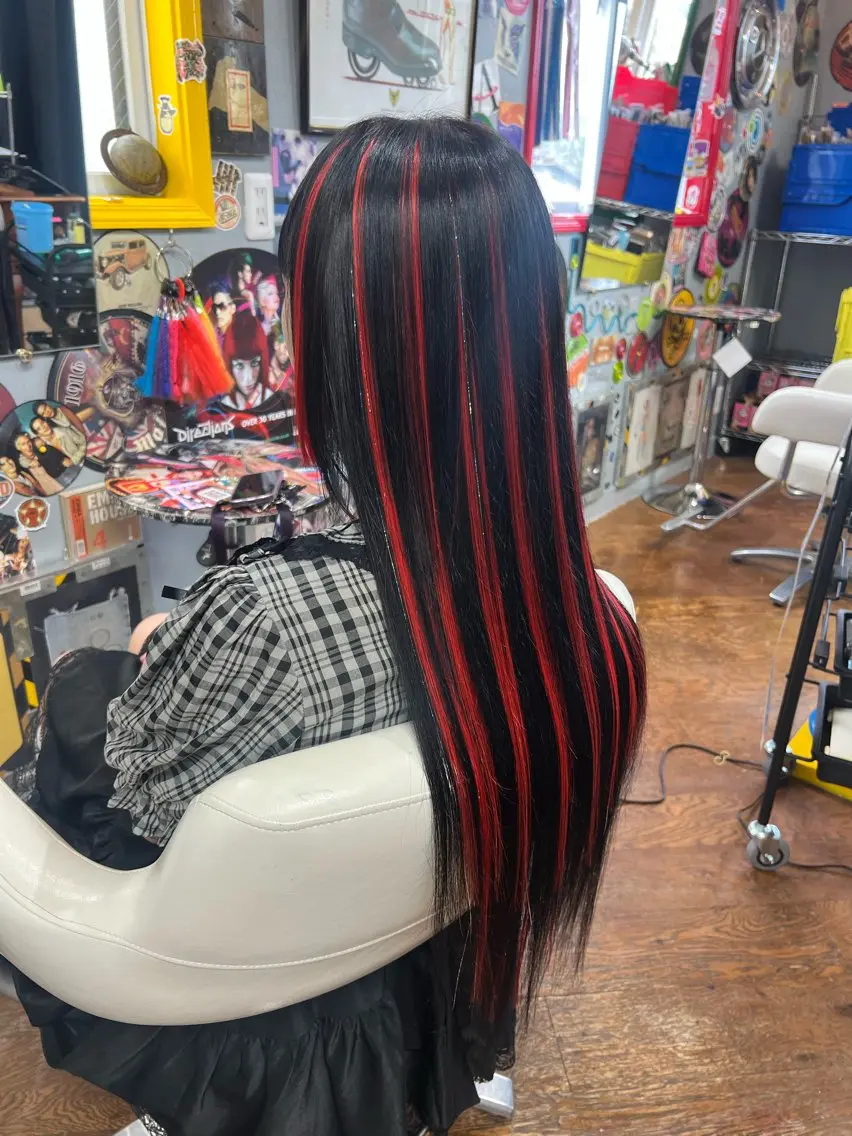 ロング カラー メンズ カット ヘアカラー KOYA コヤのヘアスタイル