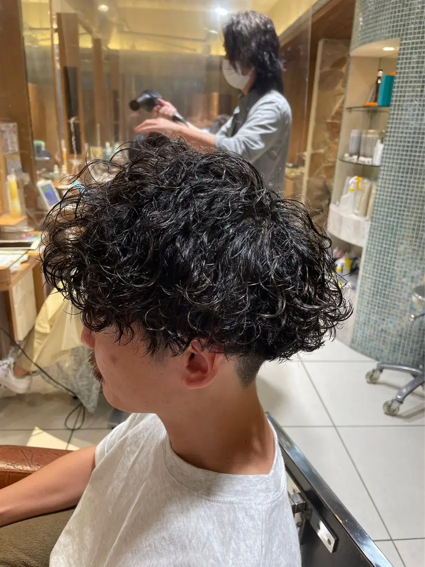 パーマ 🔷メンズ推し🔷 遠藤暖大のヘアスタイル