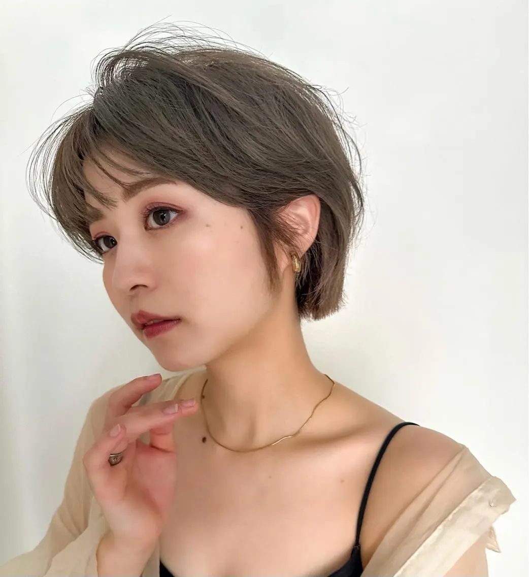 ショート カラー 表参道美容師 ぶんじのヘアスタイル