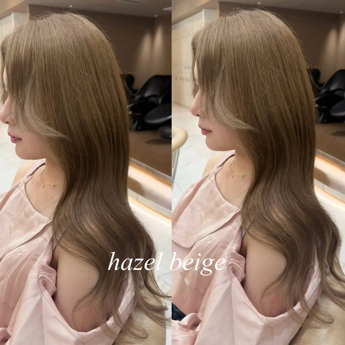 《カラー再現性◎✨》ダメージレスで明るくしたい人👑💖ブリーチなしWカラー💖+カット✂️+treatmentの写真