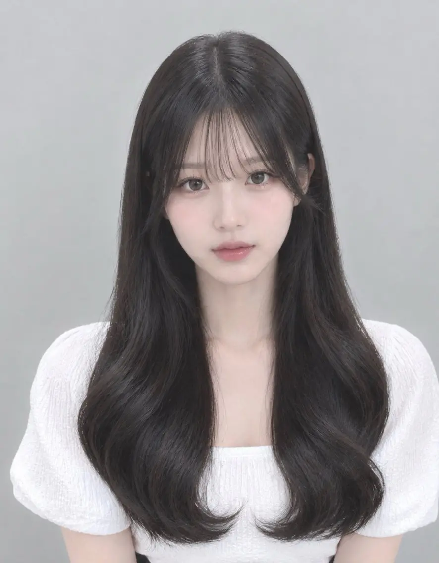 ロング カラー ヘアカラー トリートメント 上品♡ブラウン💎 アレンジ🩰Rimiのヘアスタイル