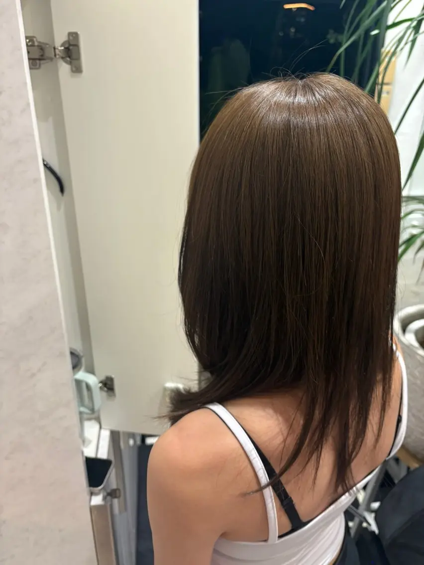 セミロング カラー 紗和 /sanaのヘアスタイル
