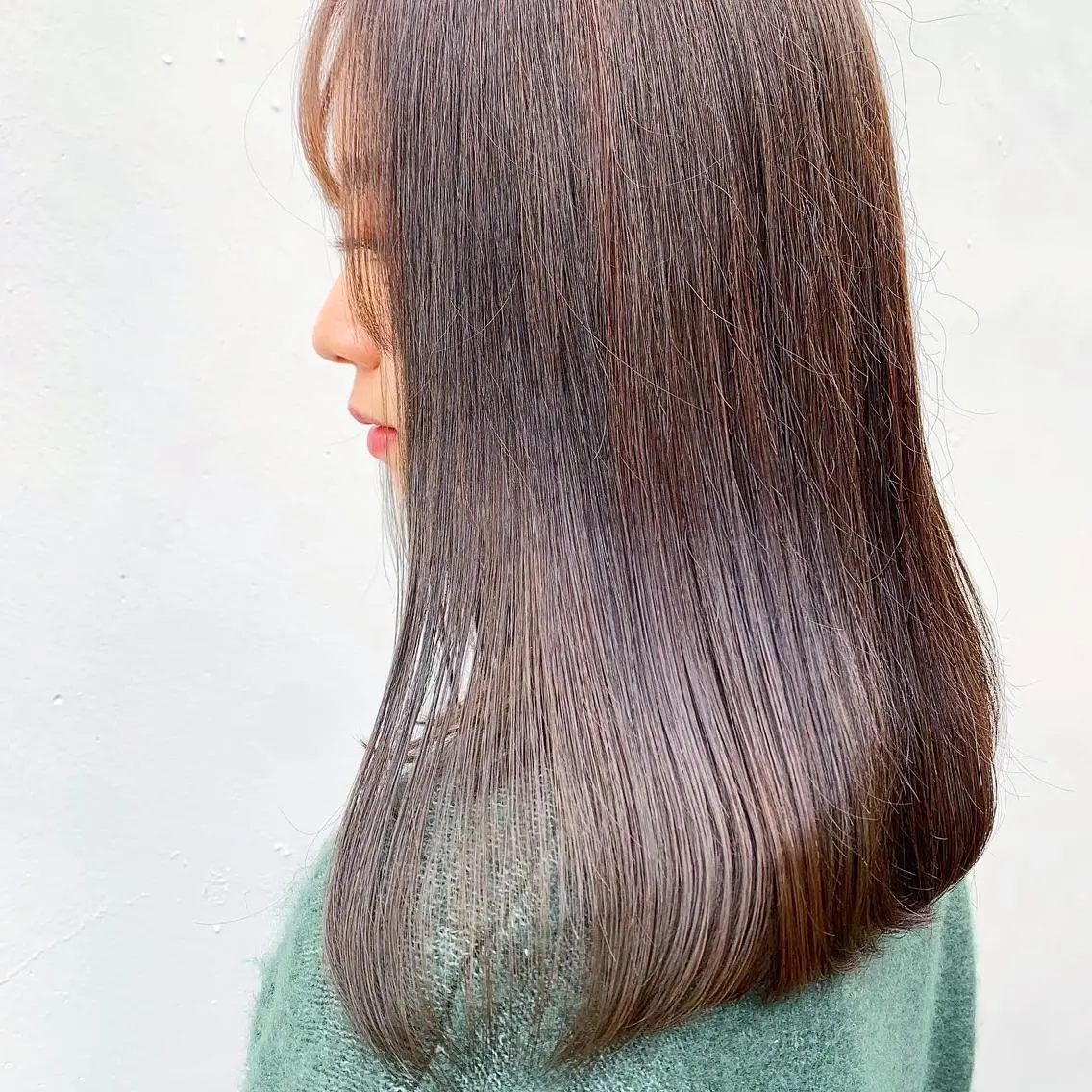 セミロング 中川 竜誠のヘアスタイル
