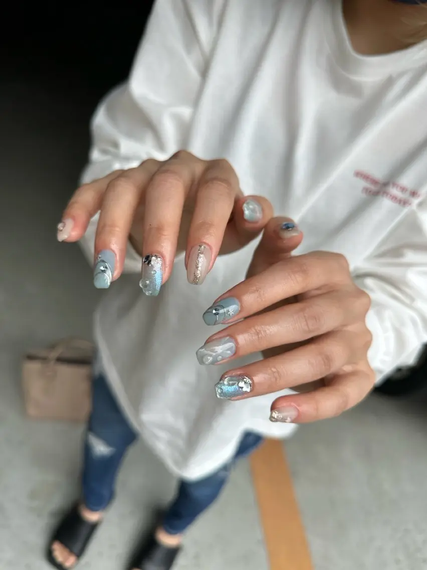 ネイル ハンドネイル nailsalon ∞ ﾐｶﾅﾙ ∞のネイルデザイン