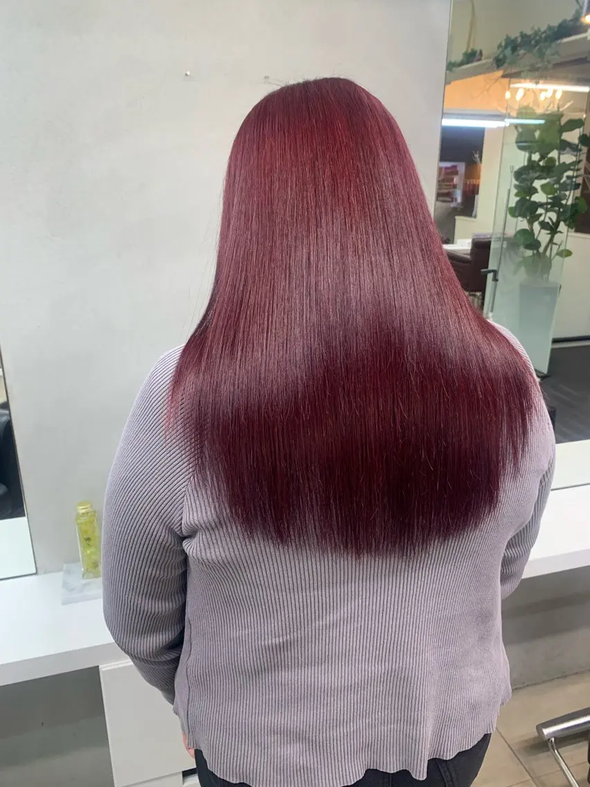 セミロング カラー ヘアアレンジ ヘアカラー トリートメント 個性爆弾💣 ダブルカラー/ゆかのヘアスタイル