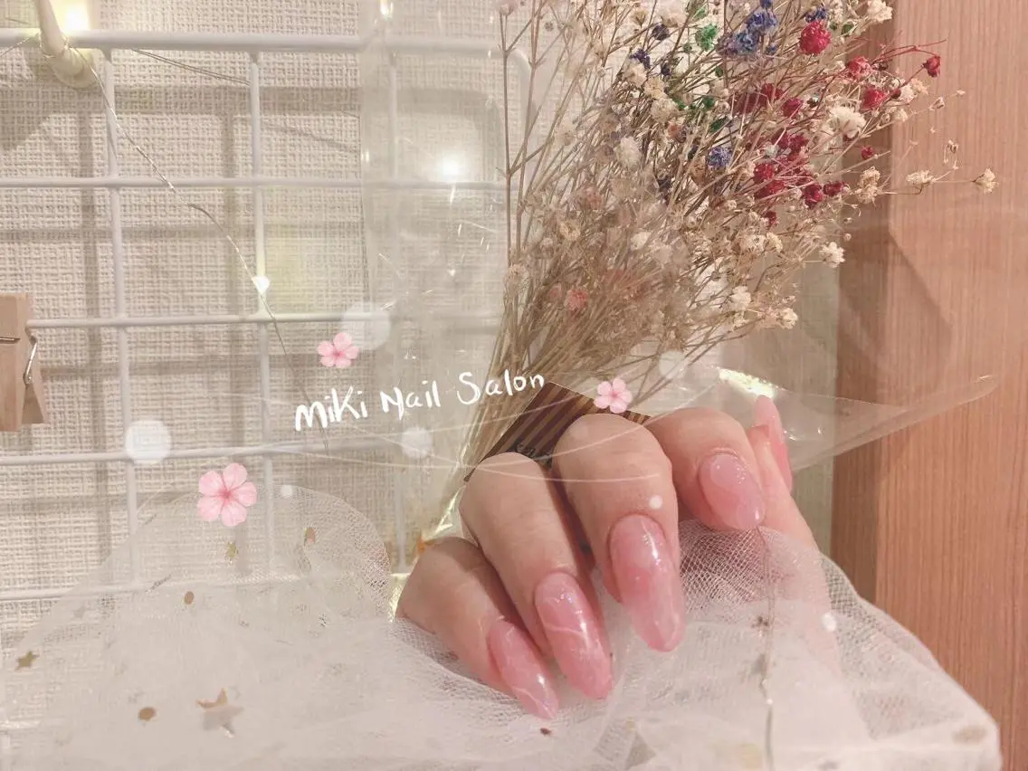 ネイル MiKi Nai池袋 長さだし得意のネイルデザイン