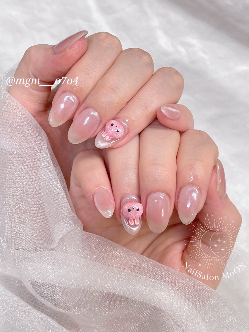ハンドネイル ハンドケア MoON...❤︎ MeGuのネイルデザイン
