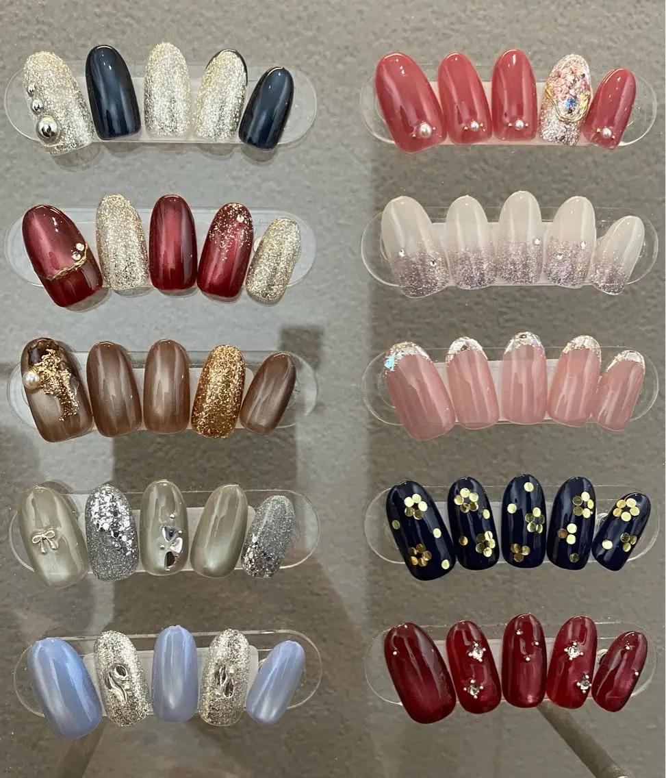 ハンドネイル(持ち込みデザイン【シンプル】)オフなしの写真