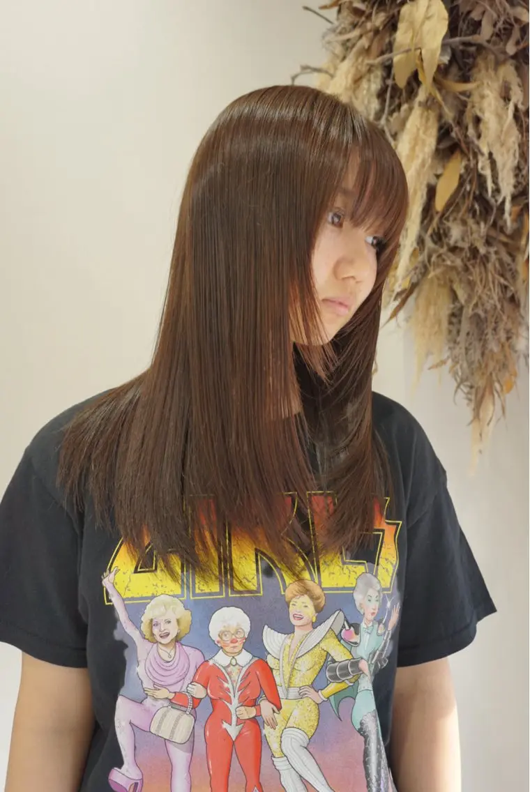ロング レイヤーモデル募集/ 青木亮太郎のヘアスタイル