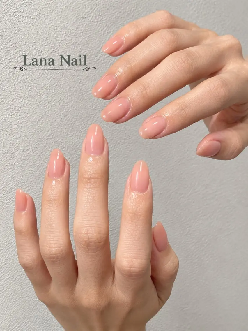 ネイル シンプルネイル lana  nail SuZuのネイルデザイン