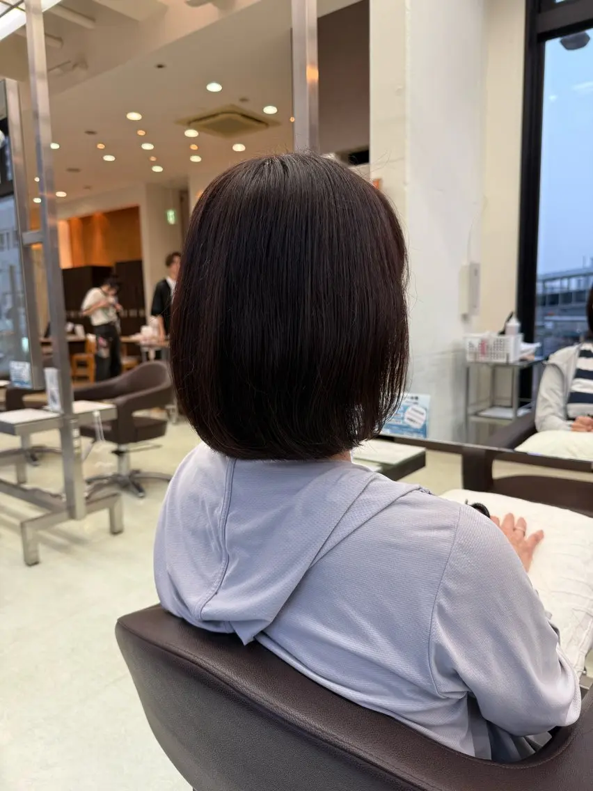 ショート ボブ カット 小芝涼介/レイヤー /メンズパーマ✂️のヘアスタイル