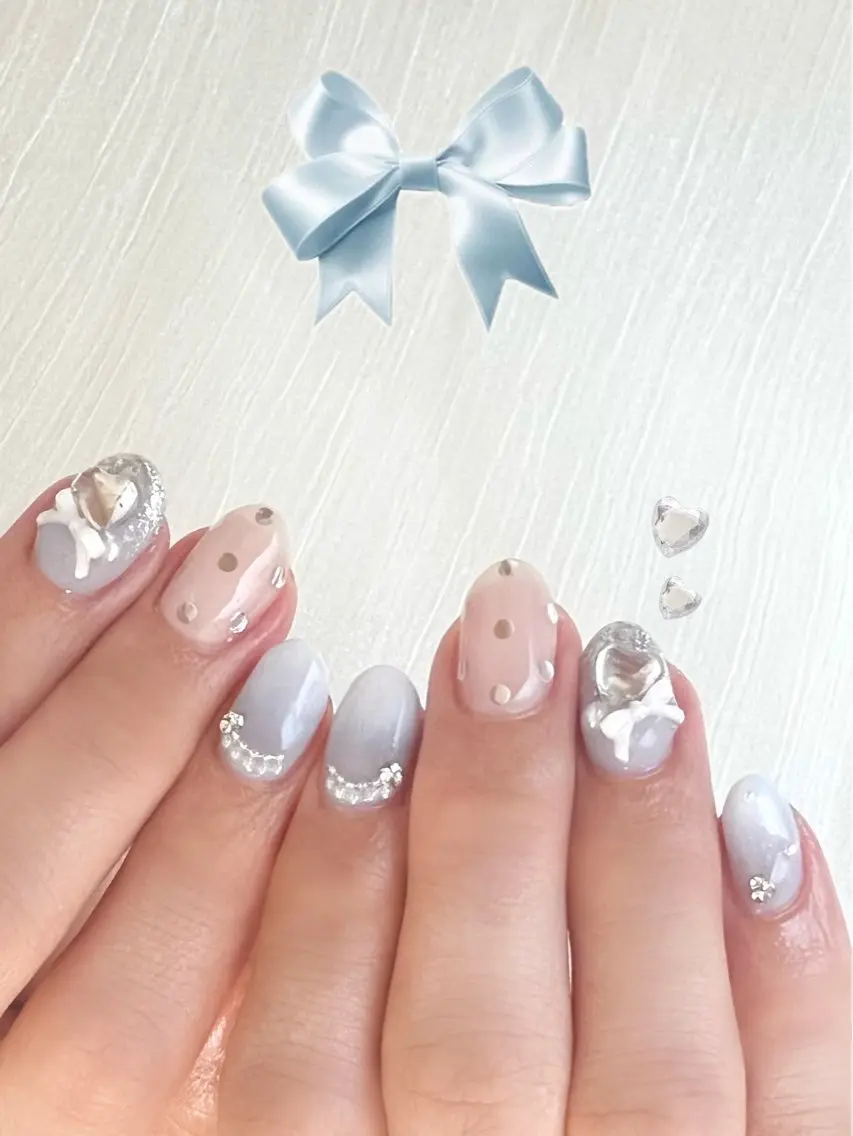 ネイル ハンドネイル Hazel💎 Azusaのネイルデザイン