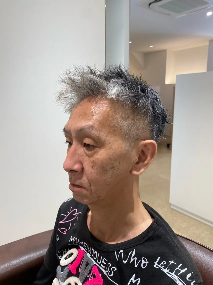 パーマ メンズ カット パーマ メンズパーマモデル 大募集中のヘアスタイル