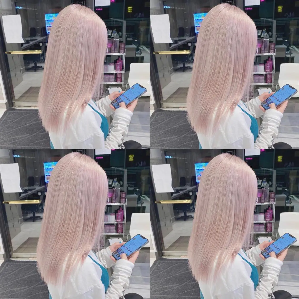 ロング カラー パーマ ヘアアレンジ メンズ キッズ ネイル マツエク・マツパ アイブロウ ヘアカラー トリートメント 💖オタク美容師 ꒰ঌ♡モモ♡໒꒱のヘアスタイル