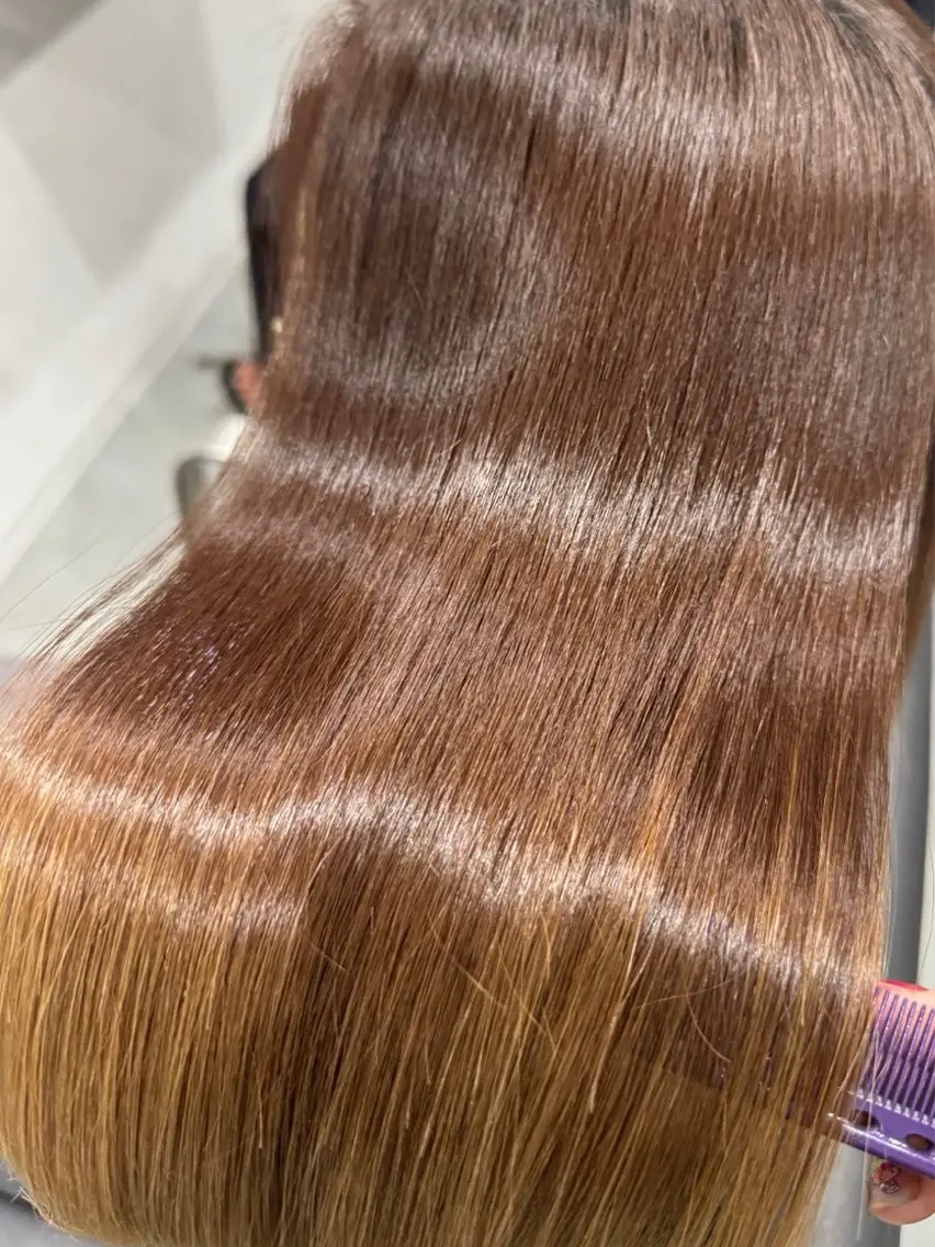 セミロング カット トリートメント nu ✧︎*。のヘアスタイル