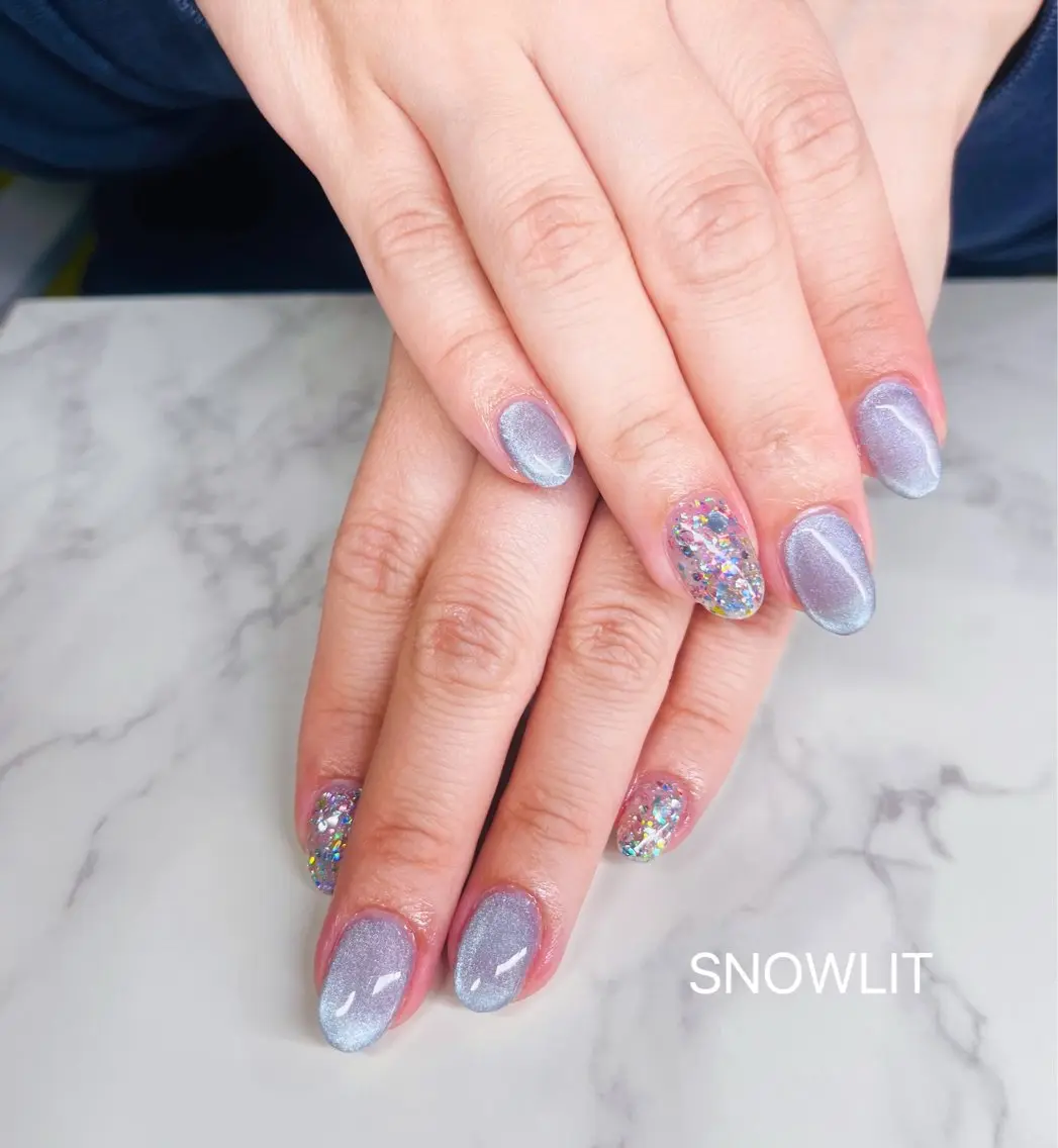 ネイル ハンドネイル ハンドケア SNOW LITのネイルデザイン