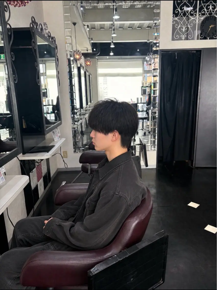 メンズ マッシュ 美容室Hip's decoのヘアスタイル