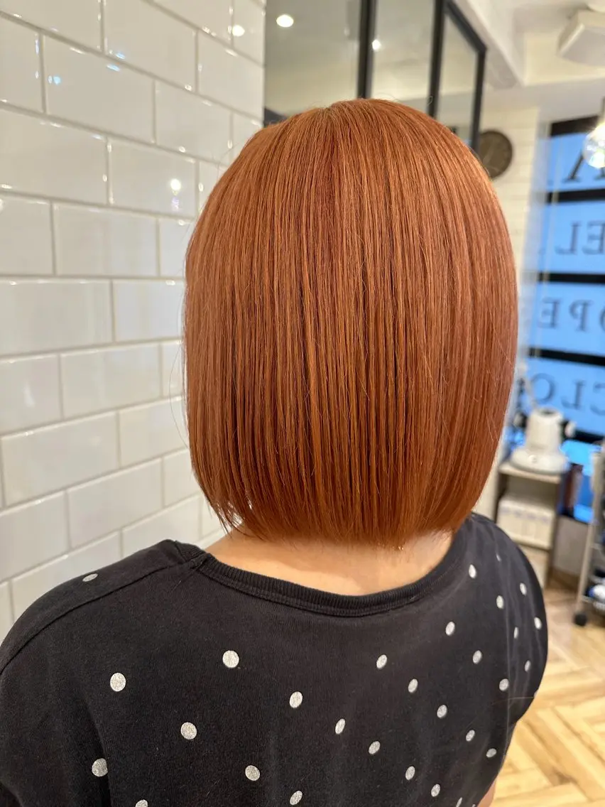 ショート カラー カット ヘアカラー 🌈髪質改善🌈 過去の1艶サラ体験✨のヘアスタイル