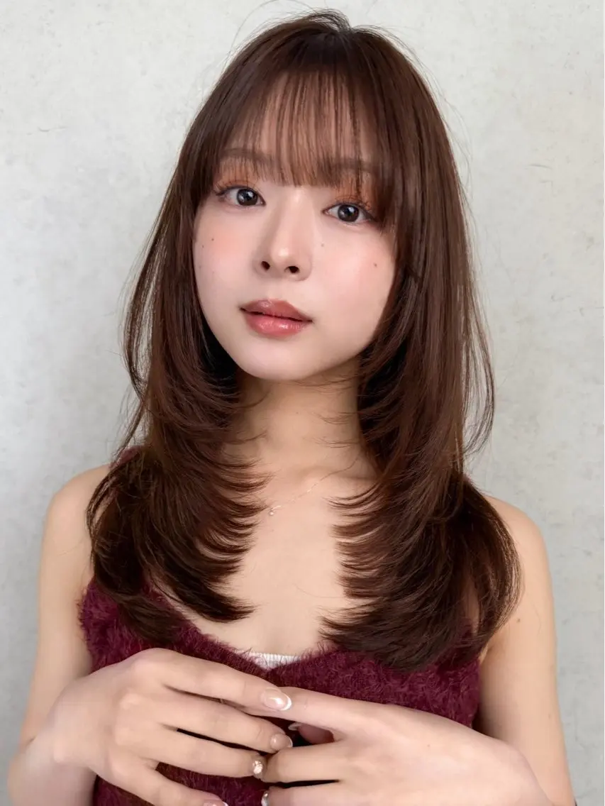 カラー ヘアカラー ALBUM りくのヘアスタイル