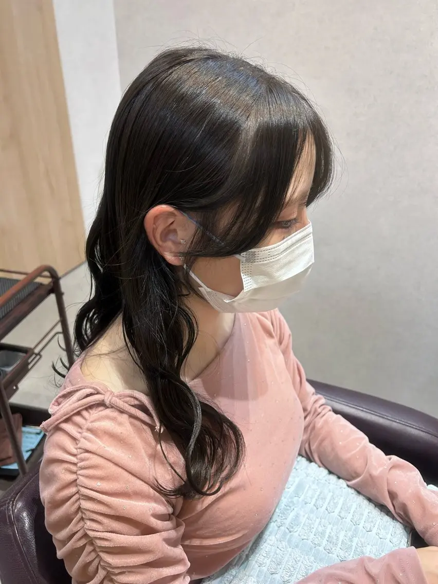 ロング Mao 🎀bob Oliveカラー🌿のヘアスタイル