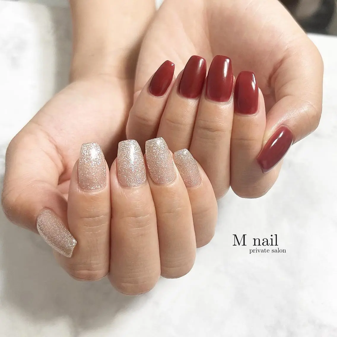 ネイル ハンドネイル M nailのネイルデザイン
