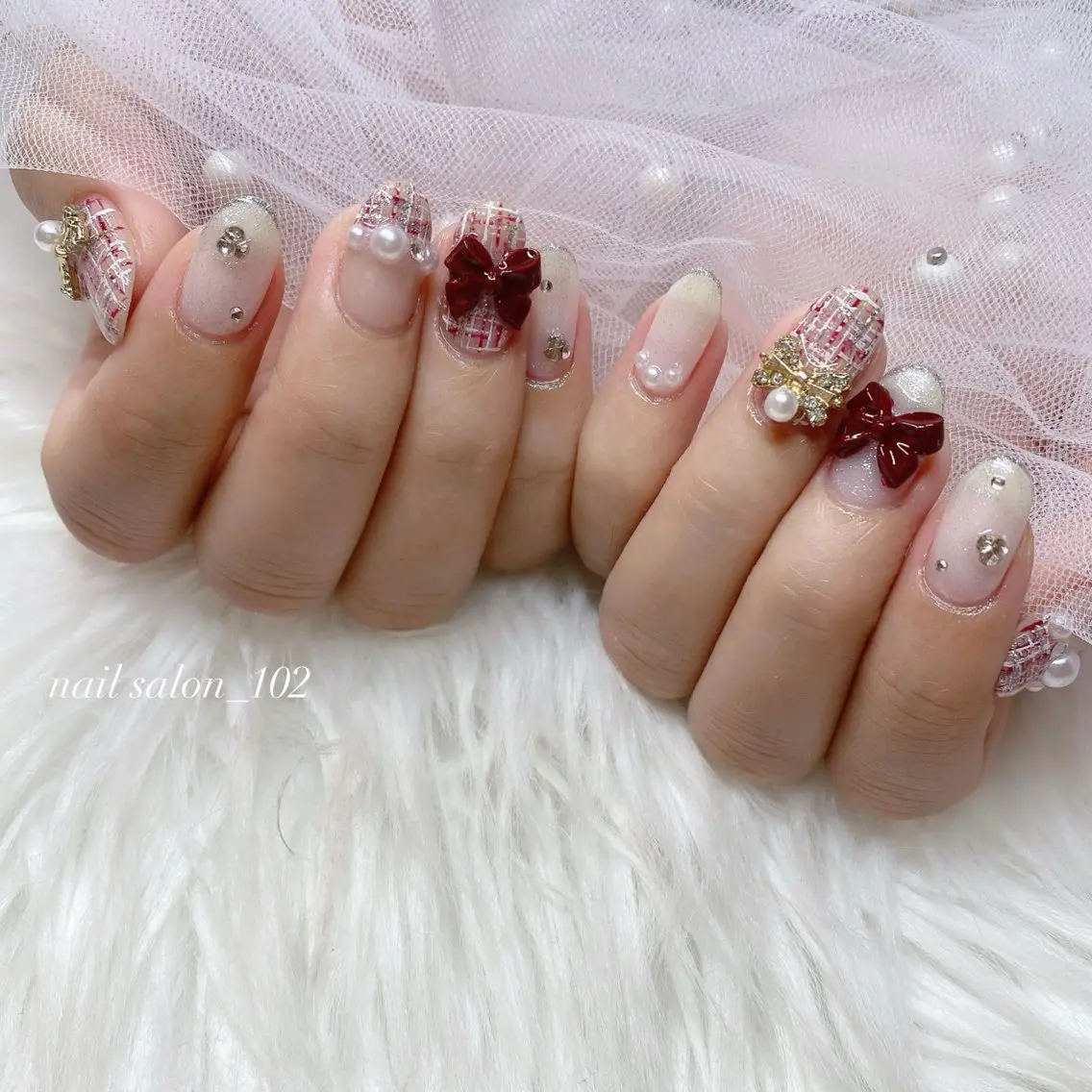 ネイル ツイードネイル ハンドネイル nail salon 102のその他イメージ
