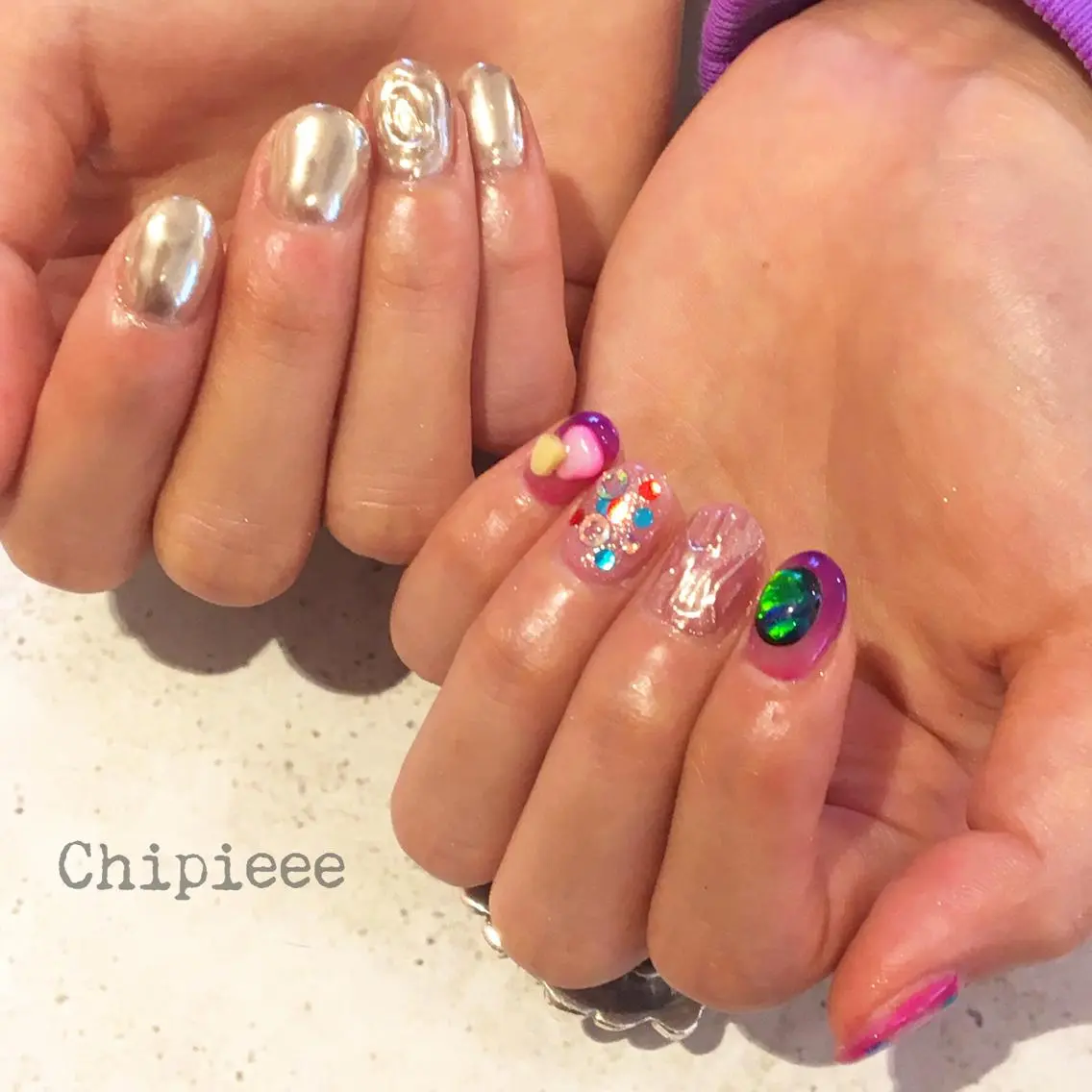 ネイル ハンドネイル ERI Nailistのネイルデザイン